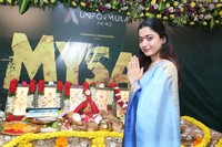 Rashmika Mandanna at Mysaa Launch